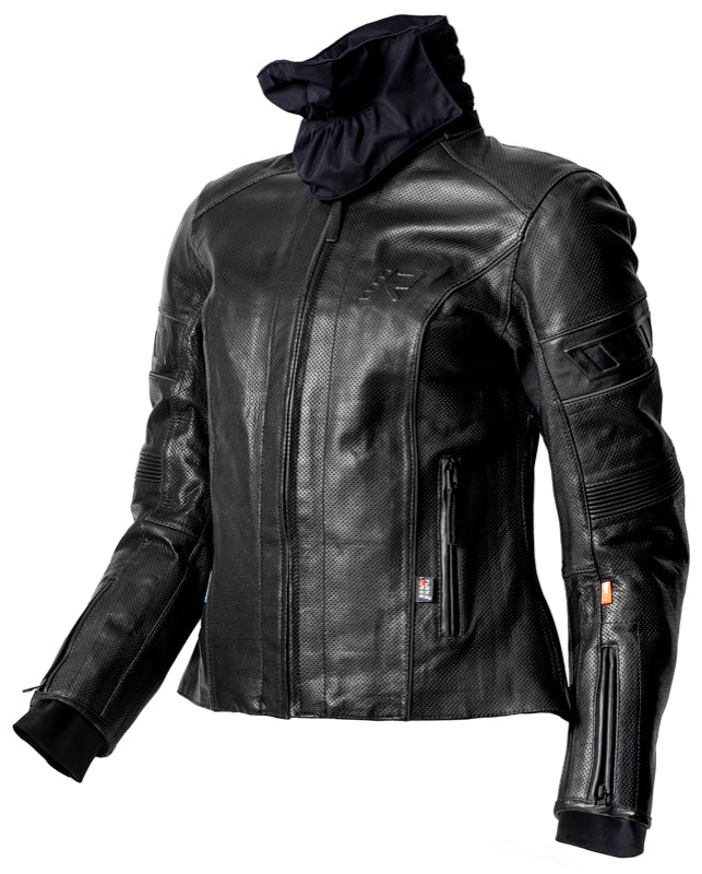 Aramissy Ladies waterproof leather jacket