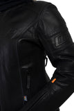 Aramissy Ladies waterproof leather jacket