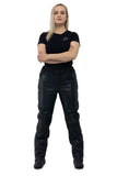 Aramissy Ladies waterproof leather trousers/ LAST CHANCE-ONLY SIZE 38 c2